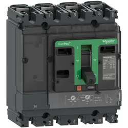 Schneider Electric C25R4TM250 Kompaktleistungsschalter ComPacT NSX250R mit TM250D 4P4D 250A, 200kA/415V AC