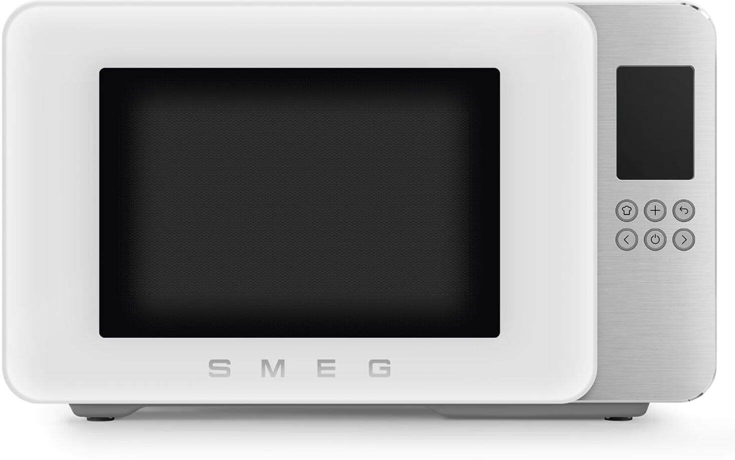 Smeg MOC01WHMUK Microwave with Grill - Matte White