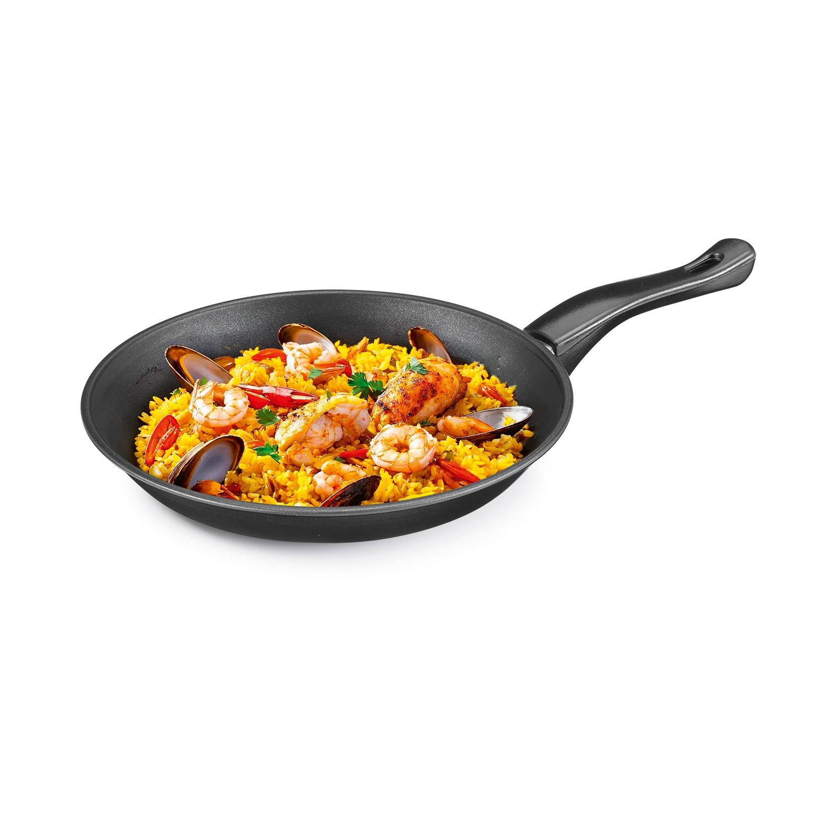 BRATmaxx Karbonstahl-Pfanne 28cm schwarz