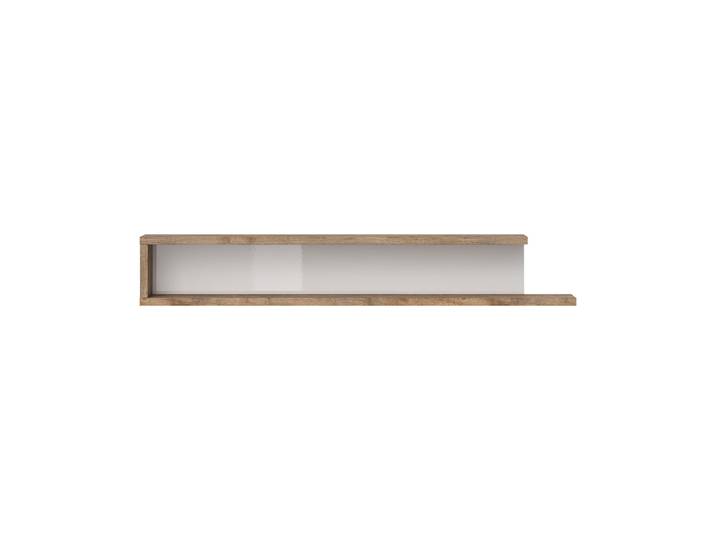 Etagère Murale Azior Blanc Et Bois