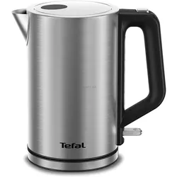 Tefal KI513D10, Wasserkocher, Schwarz, Silber