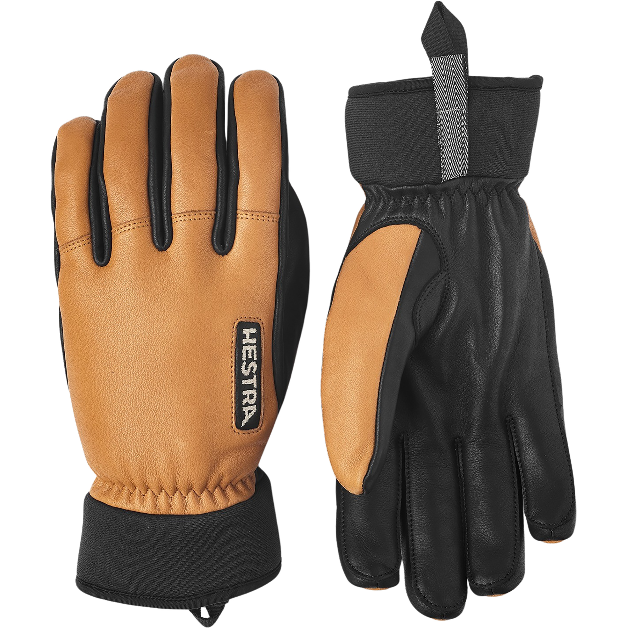 Hestra Army Leather Wool Terry Skihandschuhe braun Größe 7 Skifahren | Freeride | Splitboard | Skitour Windabweisend Wasserabweisend