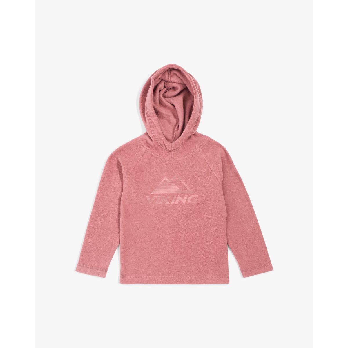 Viking Playtime Fleece Hoodie Warm pink (9) 122 50-25505-9-122