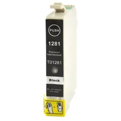 Kompatible Druckerpatrone wie Epson T1281 Schwarz, Black XL, C13T12814010