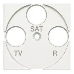 Legrand HD4207 Zentralplatte TV/Fm/SAT White