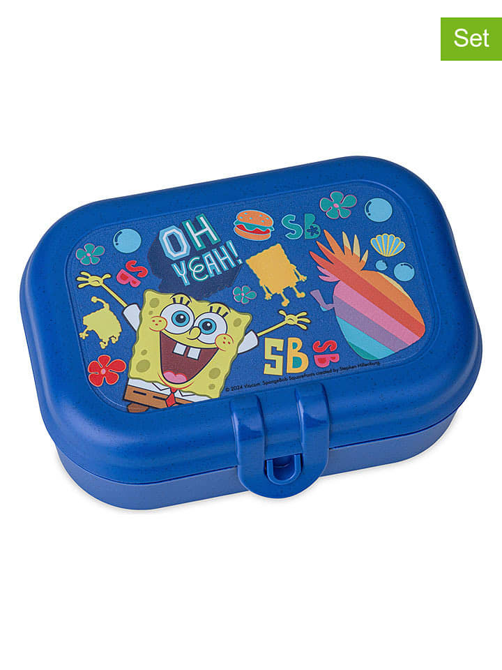 koziol 3er-Set: Lunchboxen in Blau - onesize