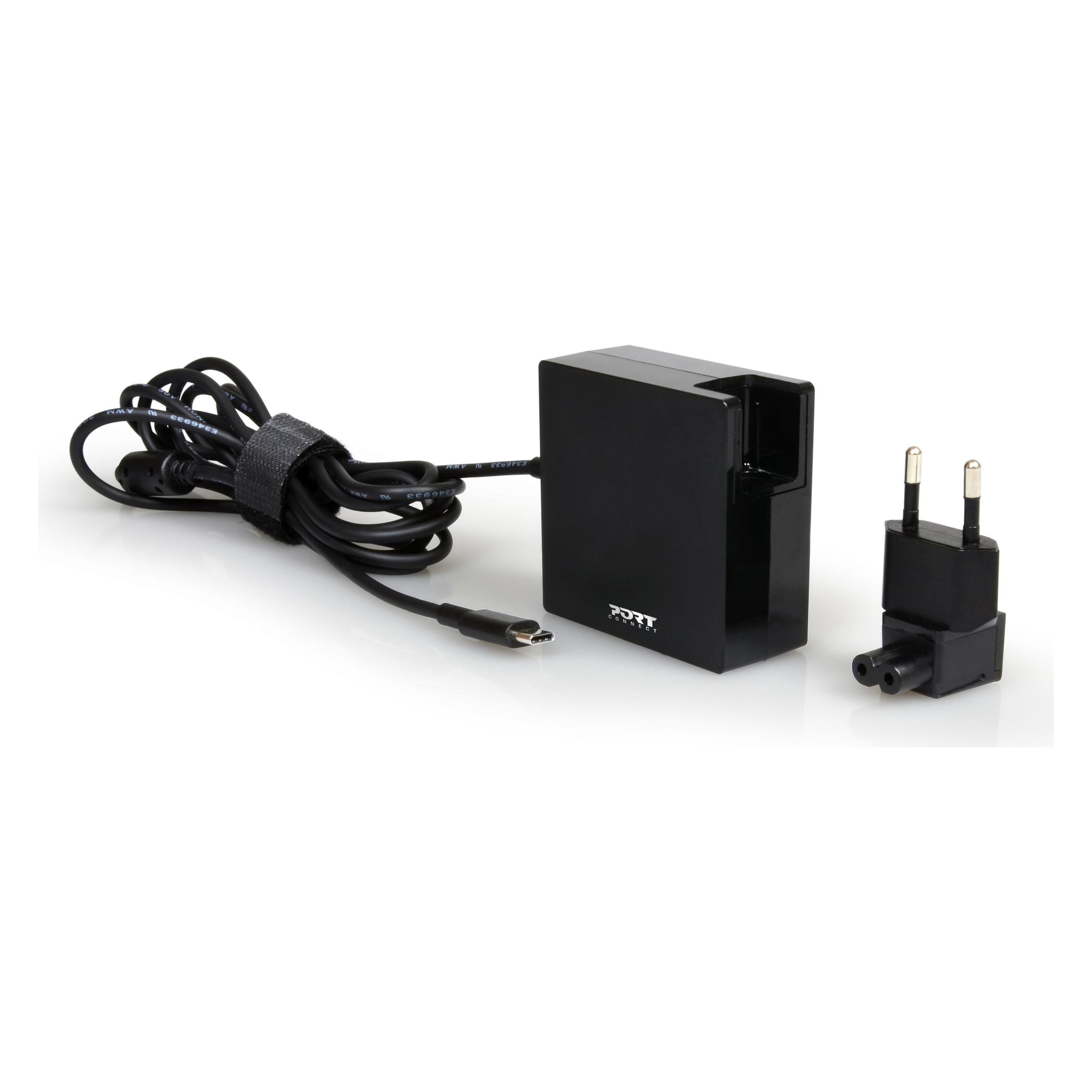 Port Designs Stromversorgung 65 W - Typ C - Eu (65 W) (900097)