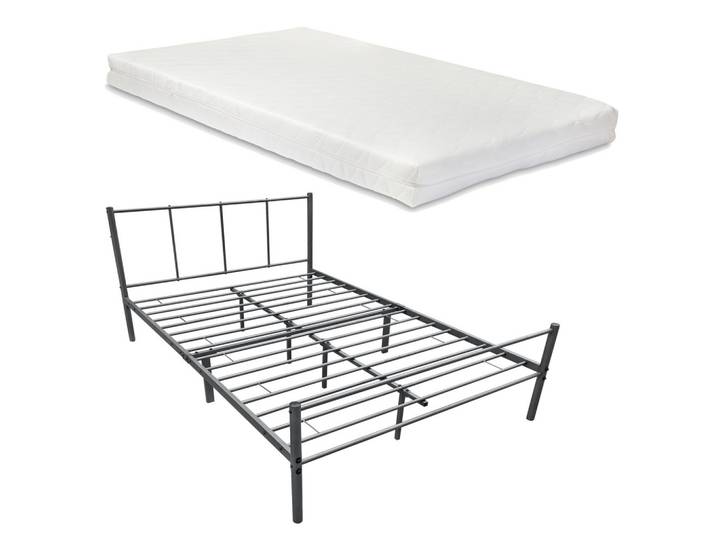METALLBETT Laos mit Matratze