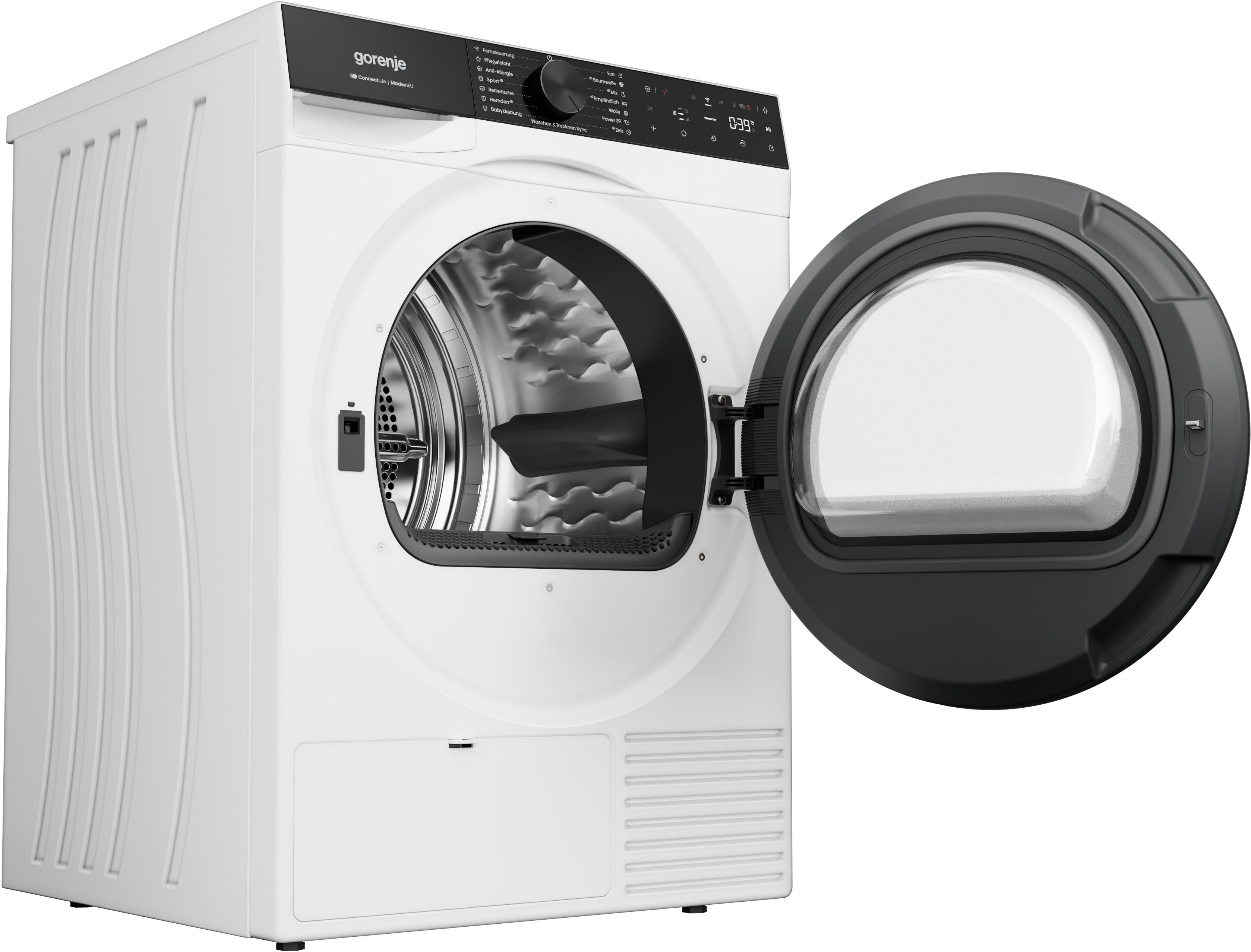 Gorenje Wärmepumpentrockner "D5G69BP", Energieeffizienz: B, weiß, B:60cm H:85cm T:62,5cm, Trockner, NatureDry Schonung  FastDry Pro 39  Knitterschutz, Wärmepumpentrockner