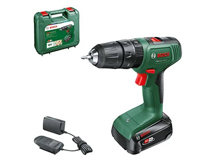 Bosch perceuse à percussion sans fil EasyImpact 18V-38 (1 x 2.0 Ah batterie\, système 18 V\, dans une mallette de transport)