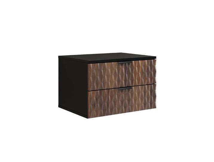 Simple vasque Petits-meubles - Nevia - 63 x 48 x 40cm - Bois et Noir