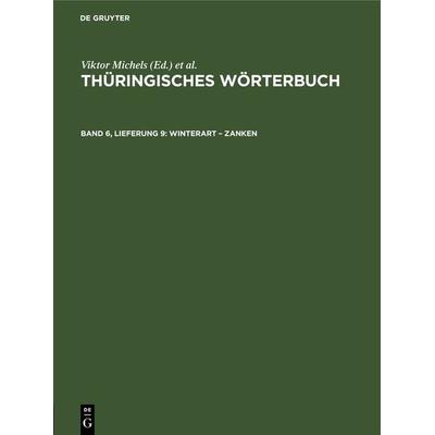 Winterart – zanken, Gebundene Ausgabe von , De Gruyter, 978-3-11-261587-4