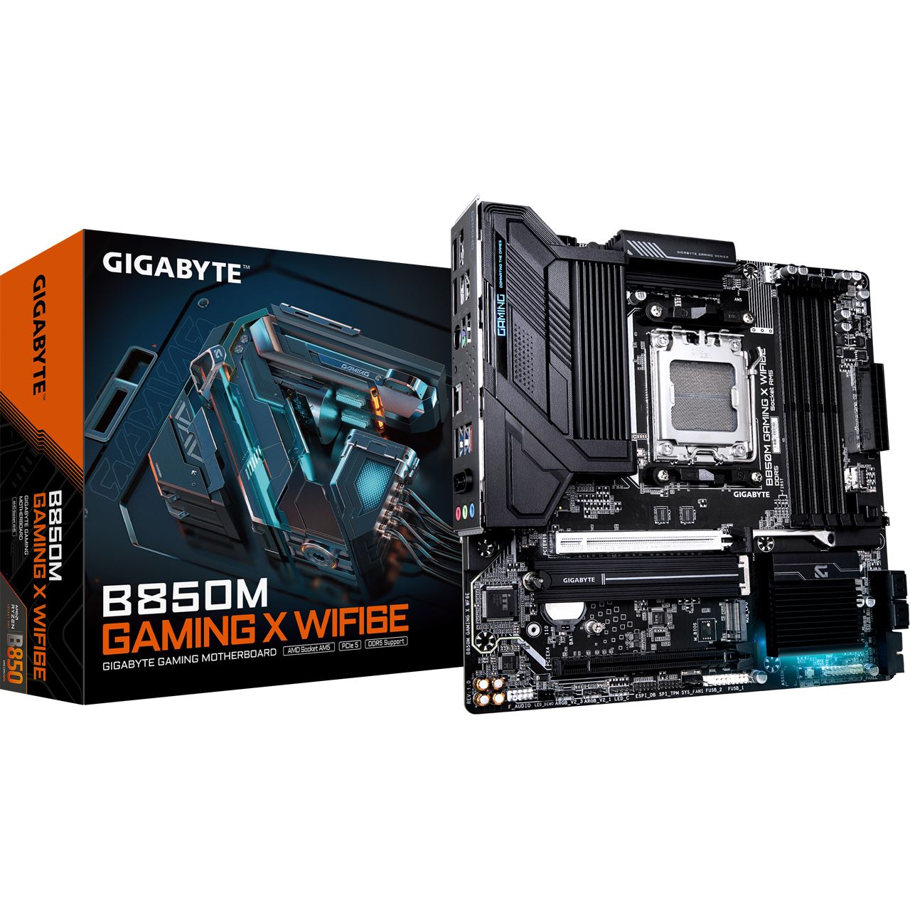 Gigabyte B850M Gaming X WIFI6E AMD B850 So.AM5 DDR5 mATX Retail
