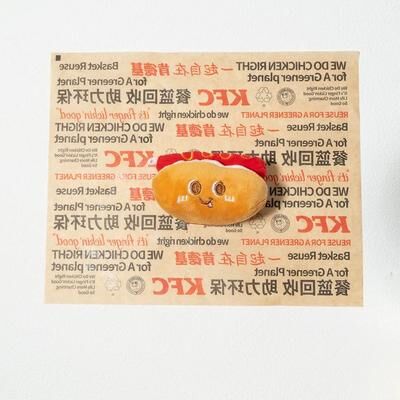 Inspire Select Catnip Plush Cat Toy Set Interactive Chew & Teeth Cleaning Kitten Toys Hamburger, Fries, Hot Dog, Chicken Leg & Bread hot Dog
