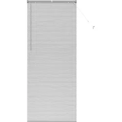 vidaXL Venezianische Jalousien Silber 220 x 85 cm Aluminium