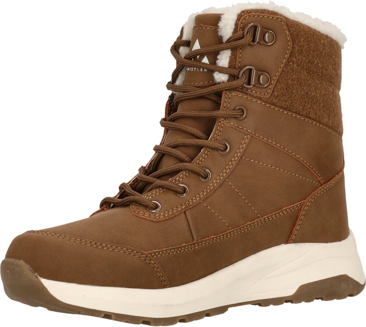 Winterboots WHISTLER "Duien W", Damen, Gr. 37, Warmfutter, braun, Synthetik, Textil, Schuhe Winterboots, Snowboots, Winterstiefel, Winterschuhe, gefüttert braun 37, Warmfutter