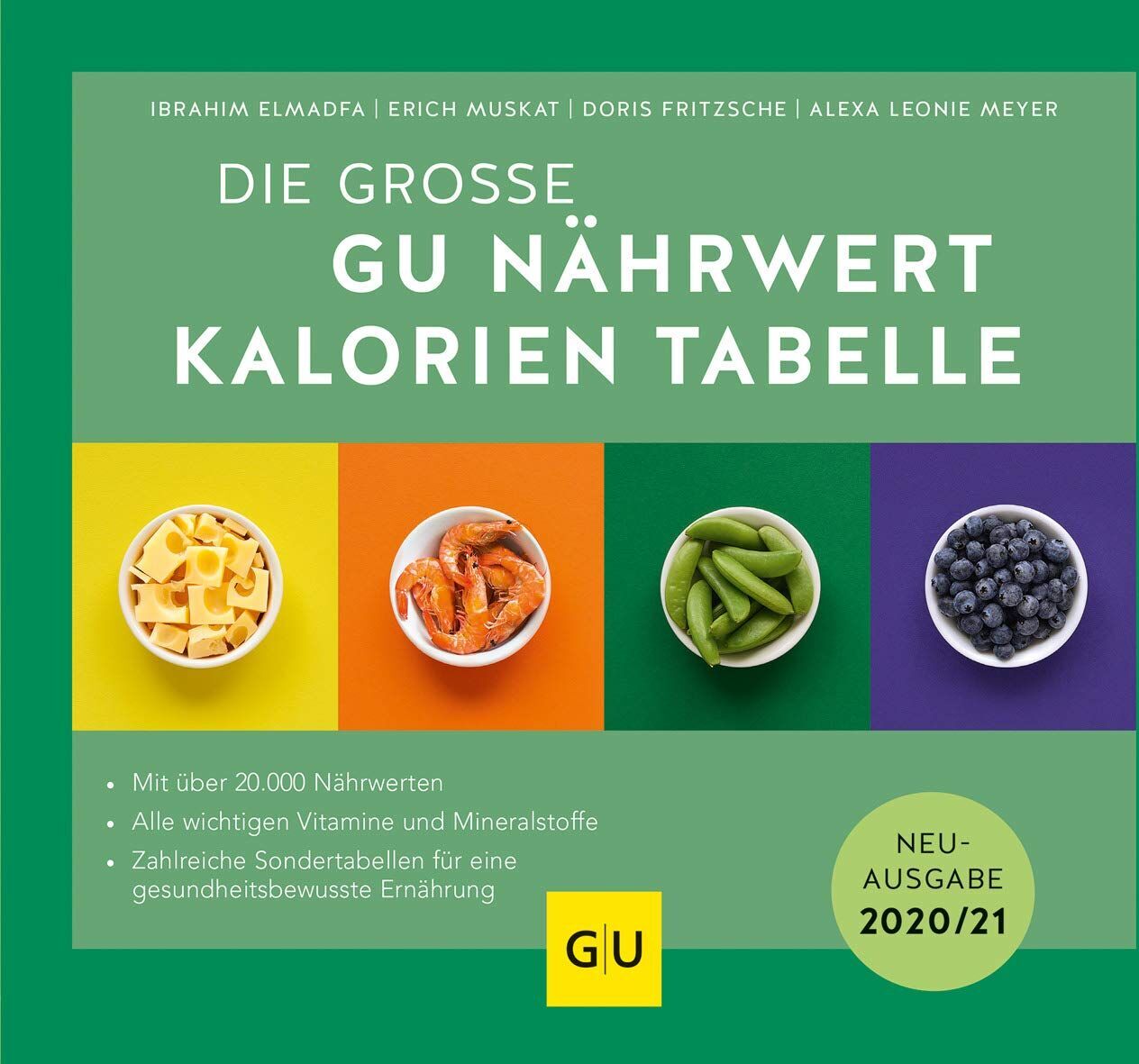 Ibrahim Elmadfa - Die große GU Nährwert-Kalorien-Tabelle - Preis vom 30.09.2026 09:01:18 h