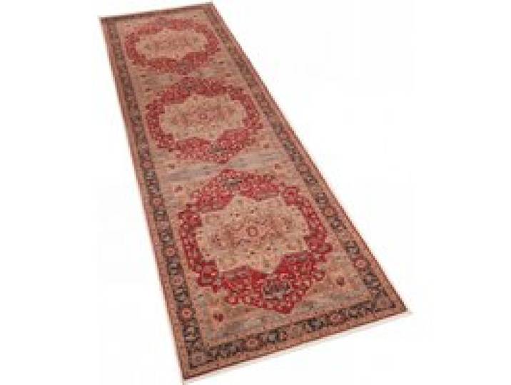 Tapis lavable Sami rouge 80x300 cm