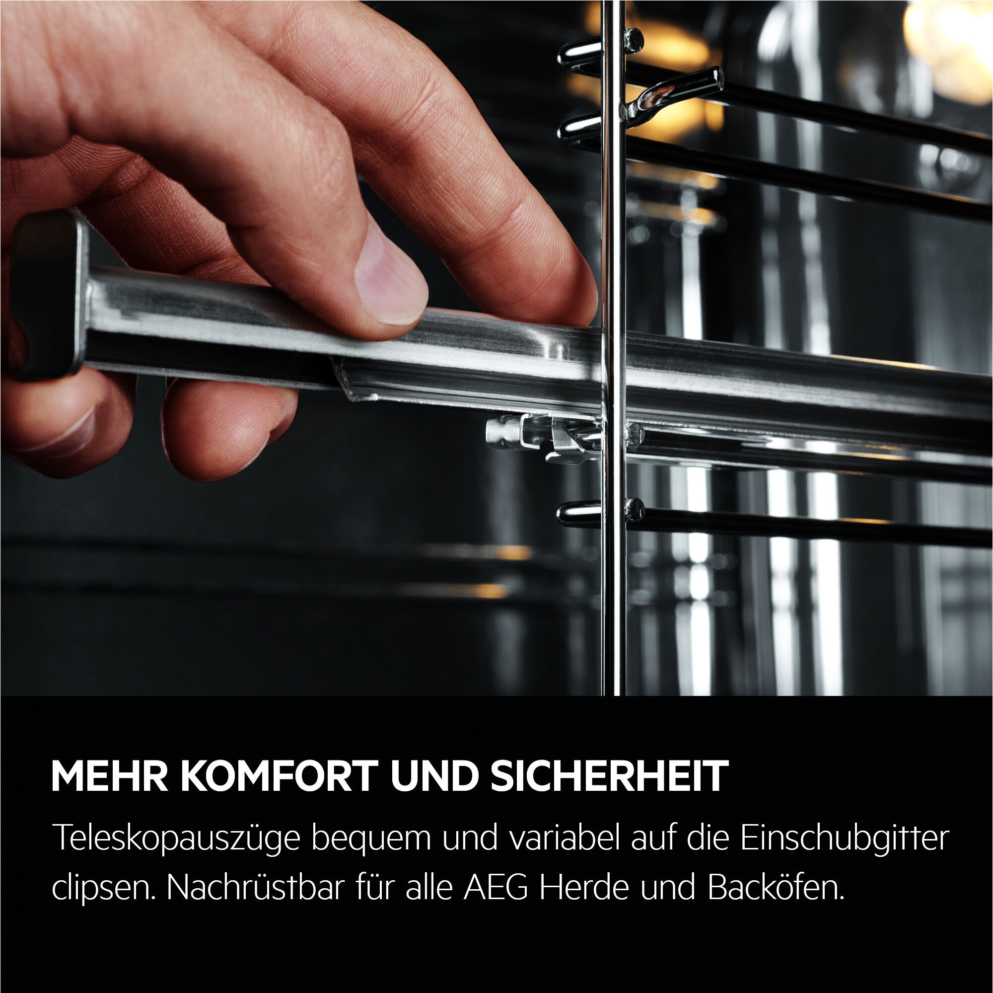 AEG Pyrolyse Backofen "TA5PB50WAB", Energieeffizienz: A+, schwarz, B:59,5cm H:59,4cm T:56,7cm, Backöfen, SteamBake-Dampfzugabe für knuspriges, saftiges Gebäck, Made in Germany, Pyrolyse Backofen