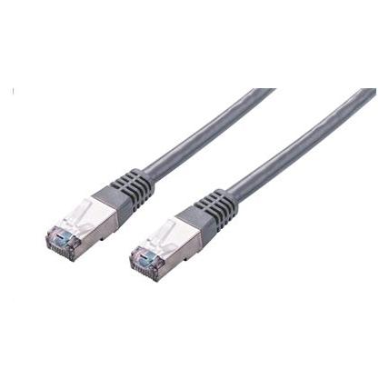 C-Tech Kabel patchcord Cat5e, FTP, šedý (FTP, CAT5e, 15 m) (CB-PP5F-15)