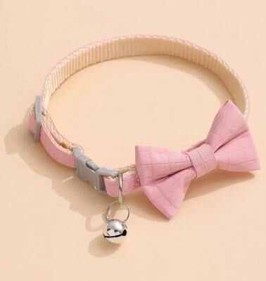 Uplift Essentials "Dainty ""Petal Soft"" Bow Safety Collar pink"