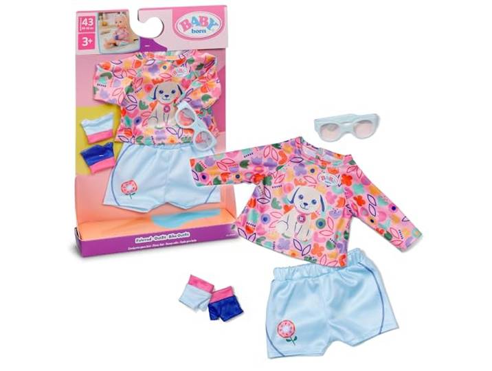 BABY born Fahrrad-Outfit für 43 cm Puppen