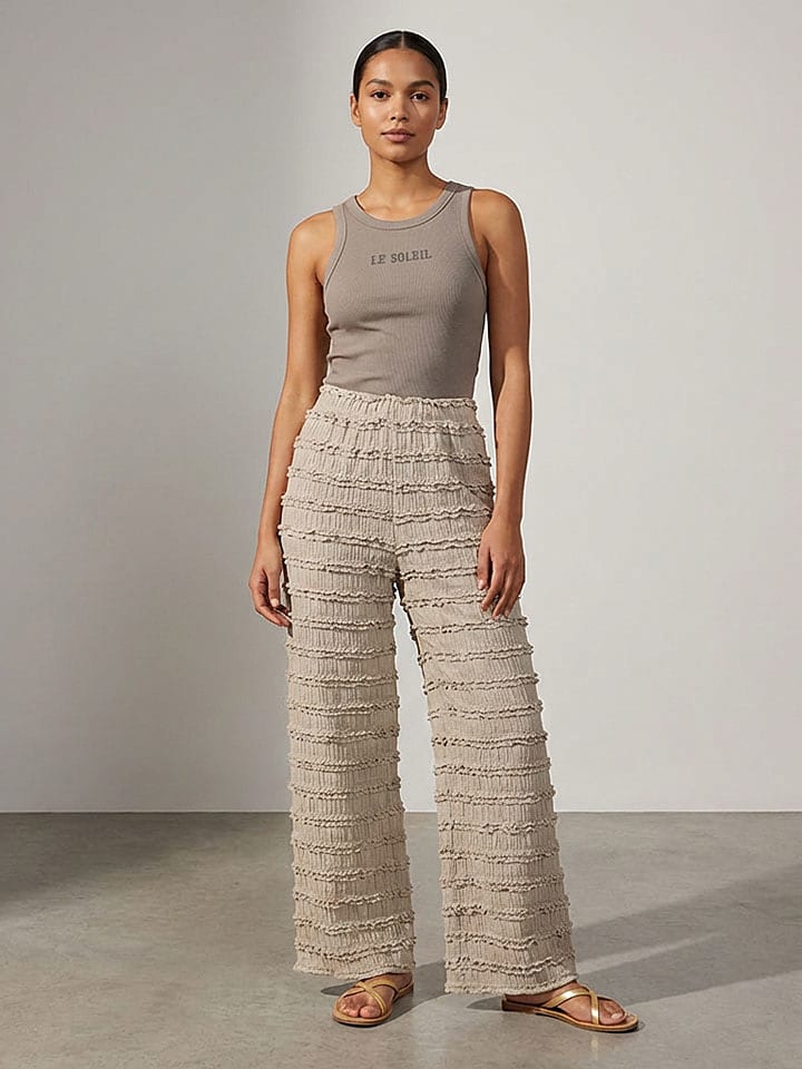 Sublevel Hose in Beige - M