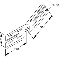 Rico Gelenkverbinder 173C9-C