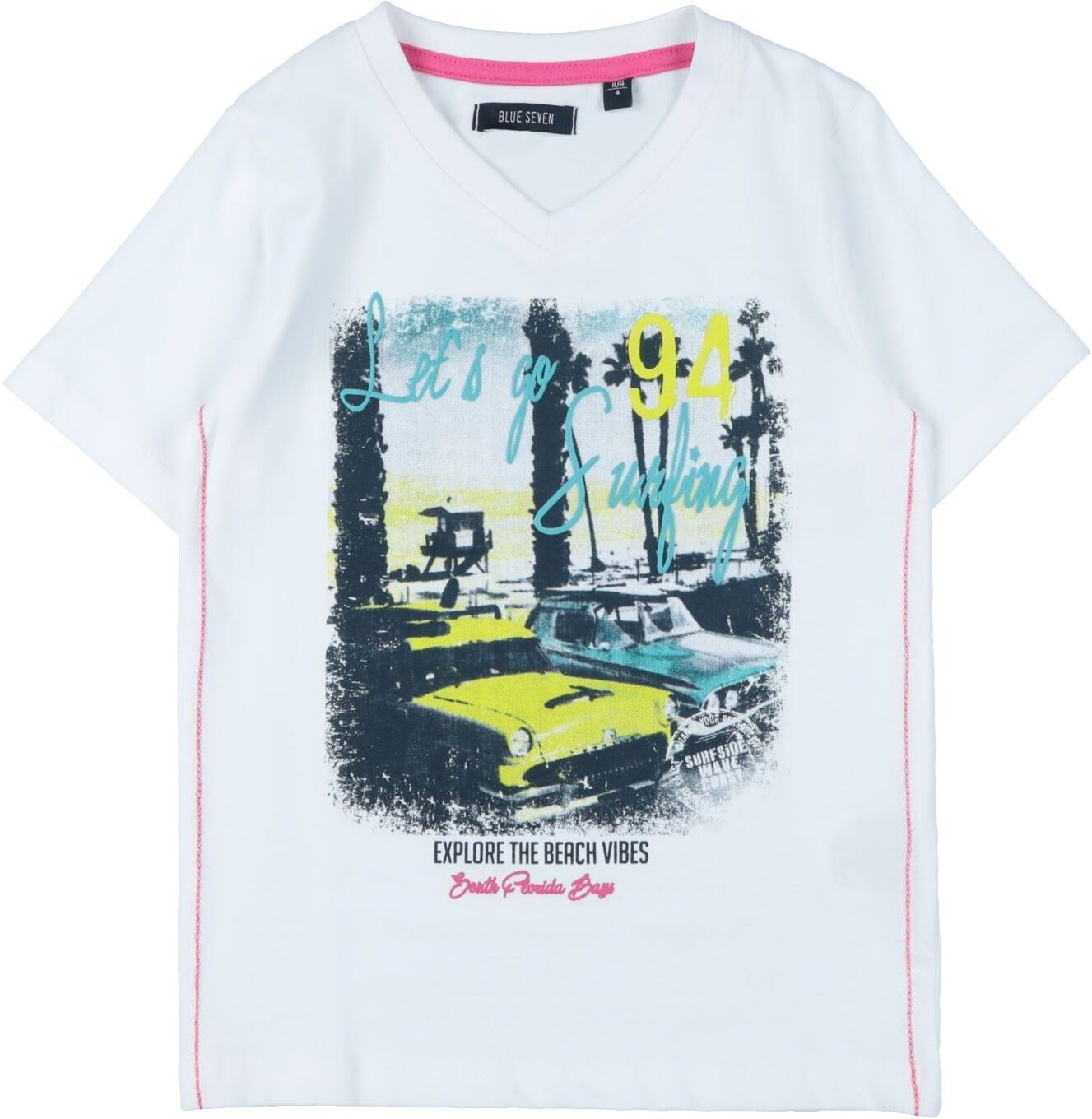 Seven Camiseta Chica Blanco 4 Chica