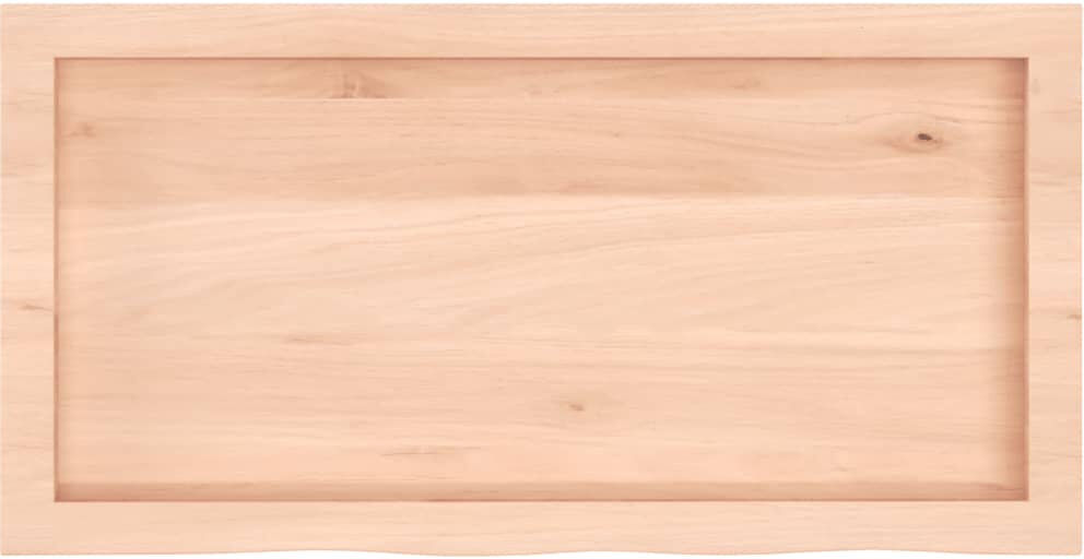 Alpen Home Flagstaff Oak Solid Wood Floating Shelf Brown 4cm H x 80cm W x 40cm D
