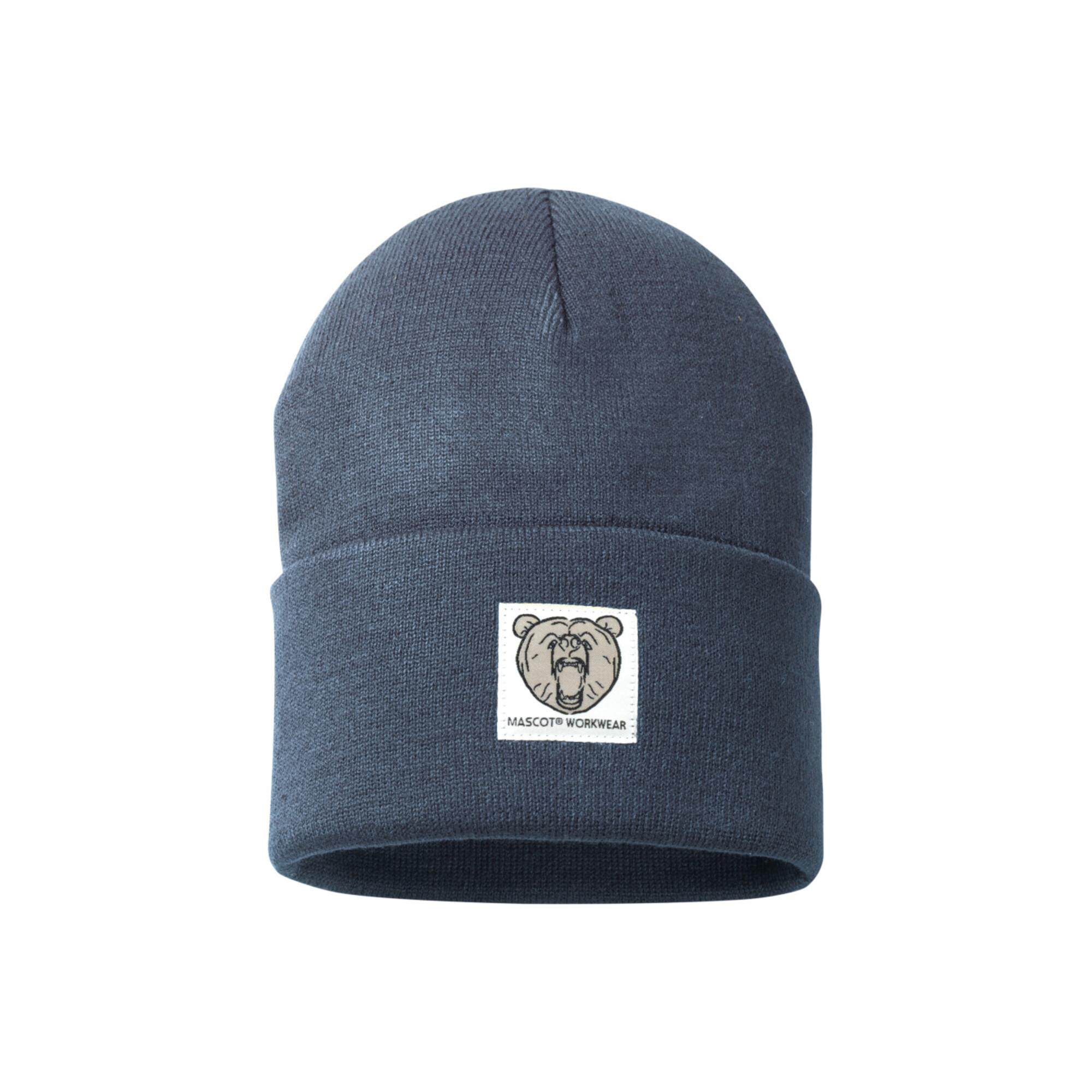 MASCOT® Strickmütze Tribeca Größe ONE schwarzblau Stretchstoff (50603-974-010-ONE)