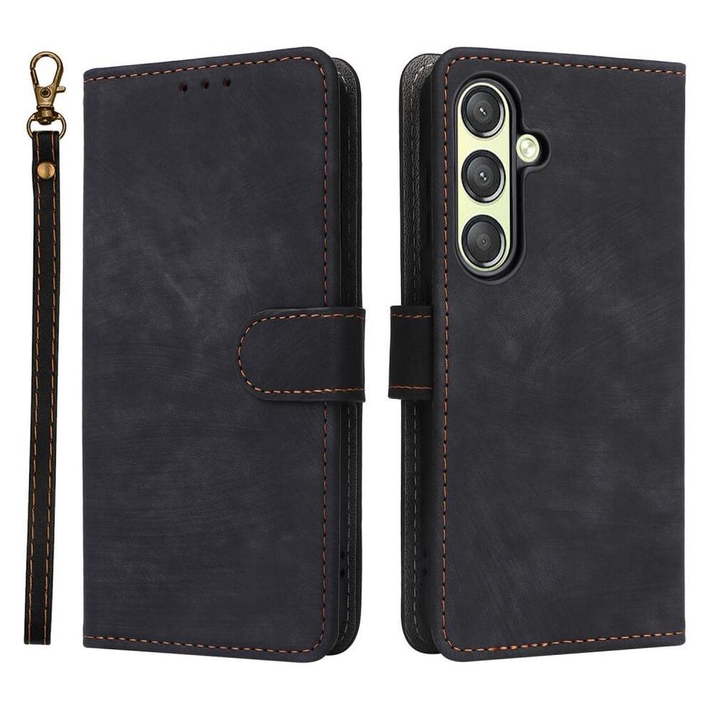 Cover-Discount Galaxy S25 - Ledertasche mit RFID Blocker (Samsung Galaxy S25) (57831515)