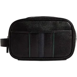 Ted Baker Keilab Stripe Washbag, Necessaire, Schwarz