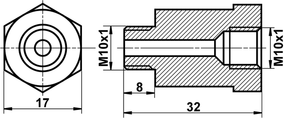 Ate Adapter, Bremsleitung 03.3510-0200.1