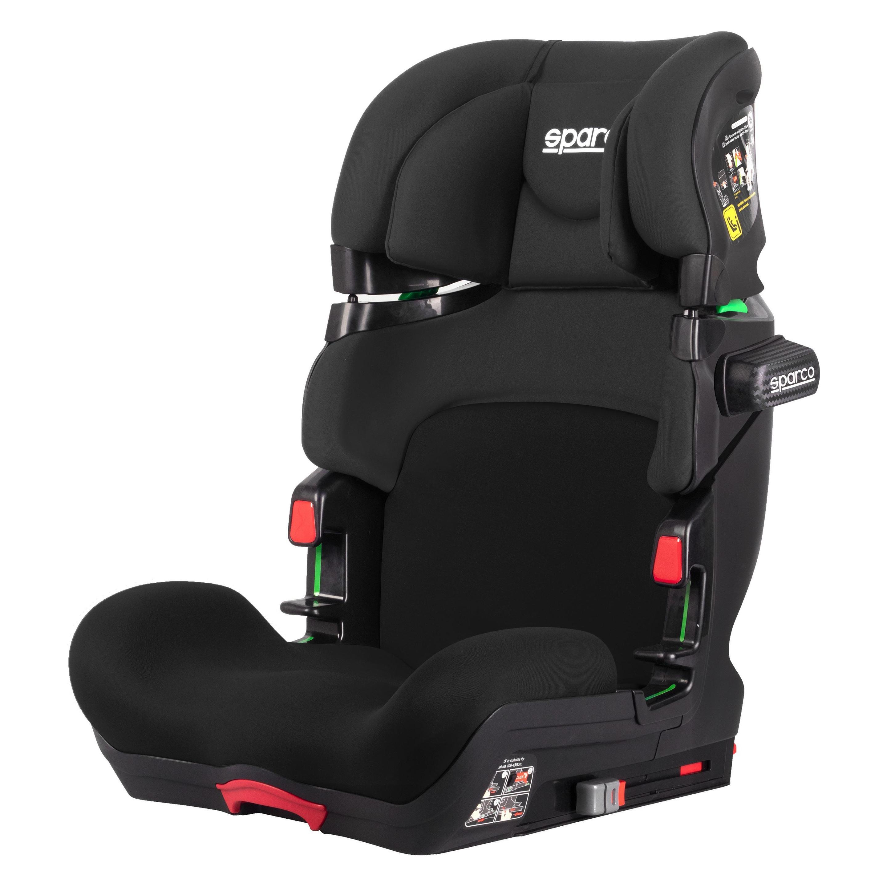 Sparco Kindersitz (Kindersitz, ECE R129/i-Size Norm) (SK800IG23GR)