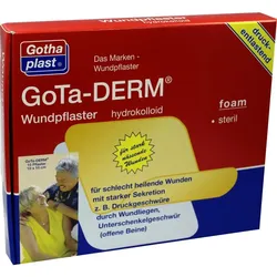 Gota-Derm Foam Hydrokolloid Steril 10x10cm 10 ST