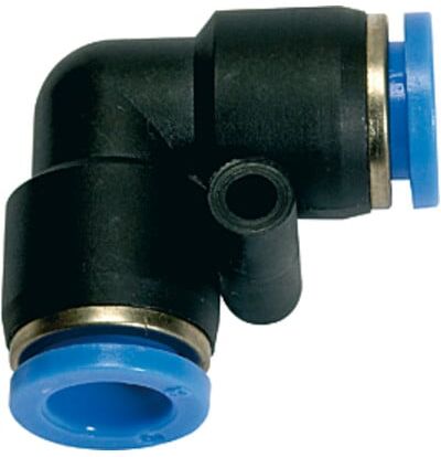 Riegler Blaue Serie L-Steckverbindung für Schlauch AD.8 mm, 137008)