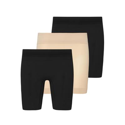 Panty JOCKEY "Skimmies", Damen, Gr. XXL, beige, schwarz, schwarz, Single Jersey, Obermaterial: 79% Polyamid, 18% Elasthan, 3% Baumwolle, unifarben, körpernah, Unterhosen Panty, hoher Bund, hoher Tragekomfort