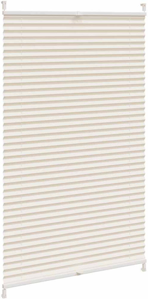 Symple Stuff Room Darkening Pleated Blind Cream 90cm W x 100cm L