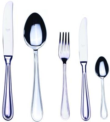 Mepra Norma Flatware Set - 20 Pieces - Stainless Steel