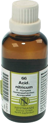 NESTMANN Pharma GmbH ACIDUM NITRICUM K Komplex Nr.66 Dilution 50 ml 01012910