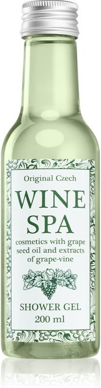 Bohemia Gifts Wine Spa shower gel for the body 200 ml