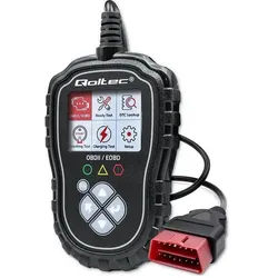 Qoltec, On-Board-Diagnose, ProLine Digitaler Diagnosetester OBD2 EOBD Polnische SPEISEKARTE 8V-25V Duales System