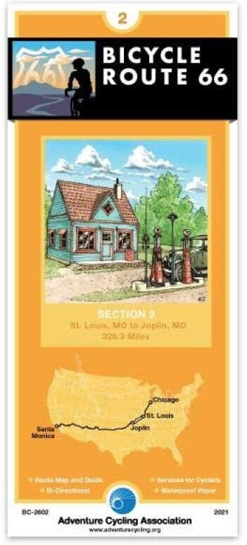 Route 66 - Cycling Map #2   Adventure Cycling Association