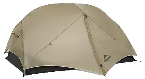 Zelt, leicht, wasserdichtes Design, 2 Personen Braun