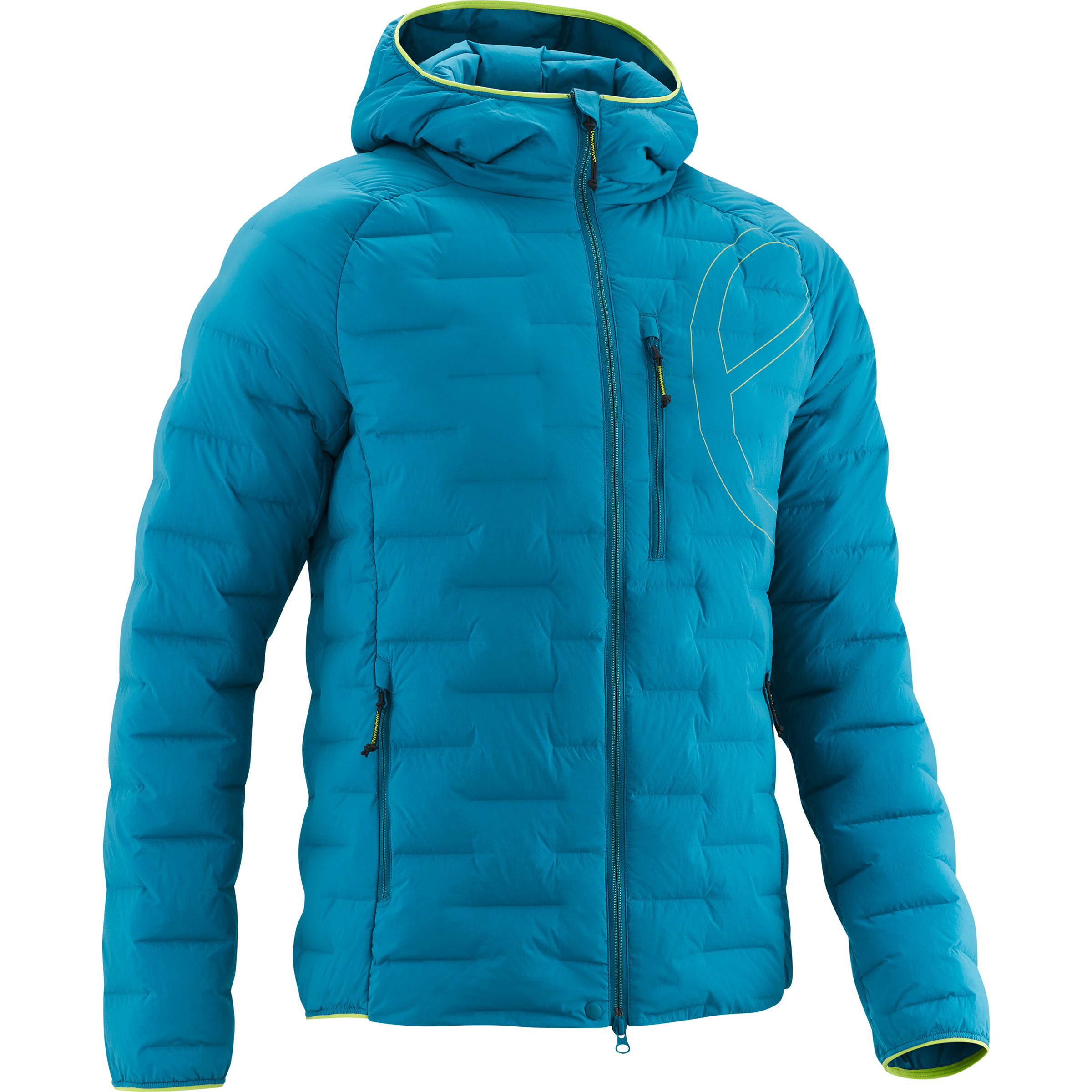 Edelrid Dolo Herren Isolationsjacke blau Größe S Alpinklettern | Bouldern | Sportklettern Wasserabweisend Wasserabweisend