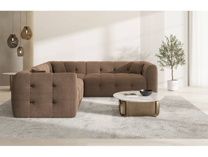 Stoff Ecksofa Sevilla L-Form