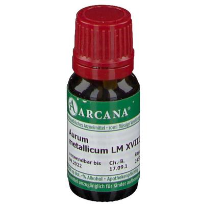 Aurum Metallicum LM 18 Dilution 10 ml