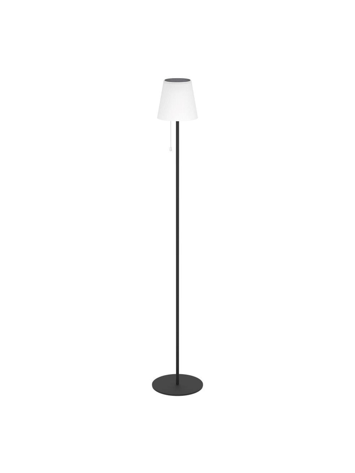 EGLO SCORDIANO-L SOLARBODEN MIT KABELBRUCH. SCHWARZ & WEISS