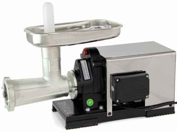 Reber 9500NSP Edelstahl - N.22 - elektrischer Fleischwolf - 600W